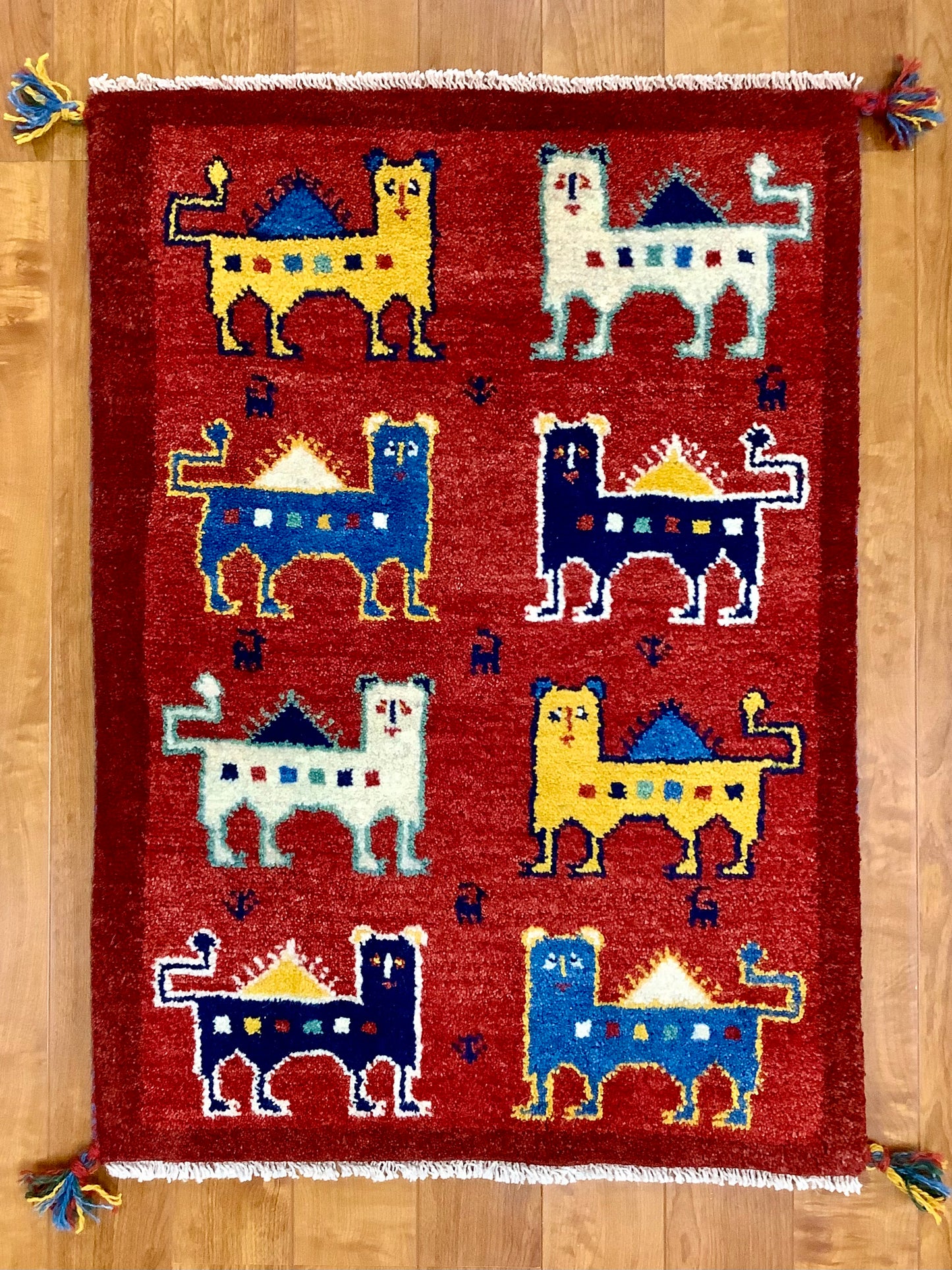 【オンライン限定】ギャッベ 88cm x 62cm RJ12401