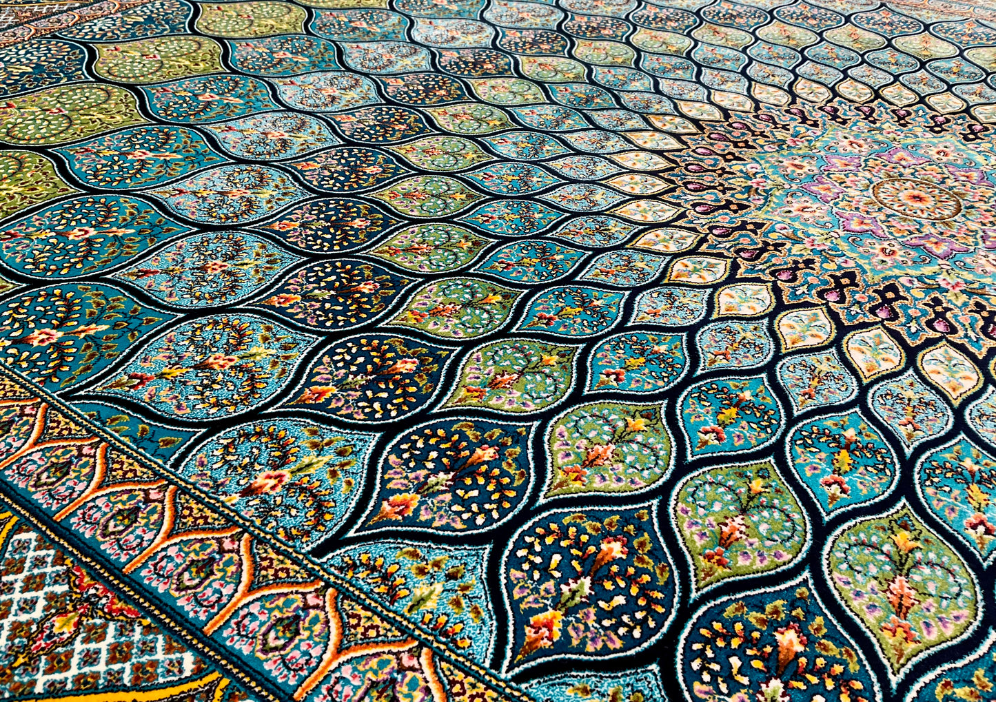 ペルシャンシルク 200cm x 135cm PS11908