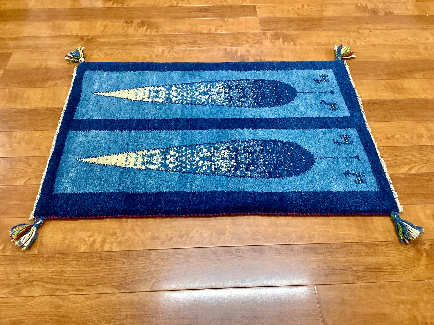 【オンライン限定】ギャッベ 90cm x 63cm RJ8969