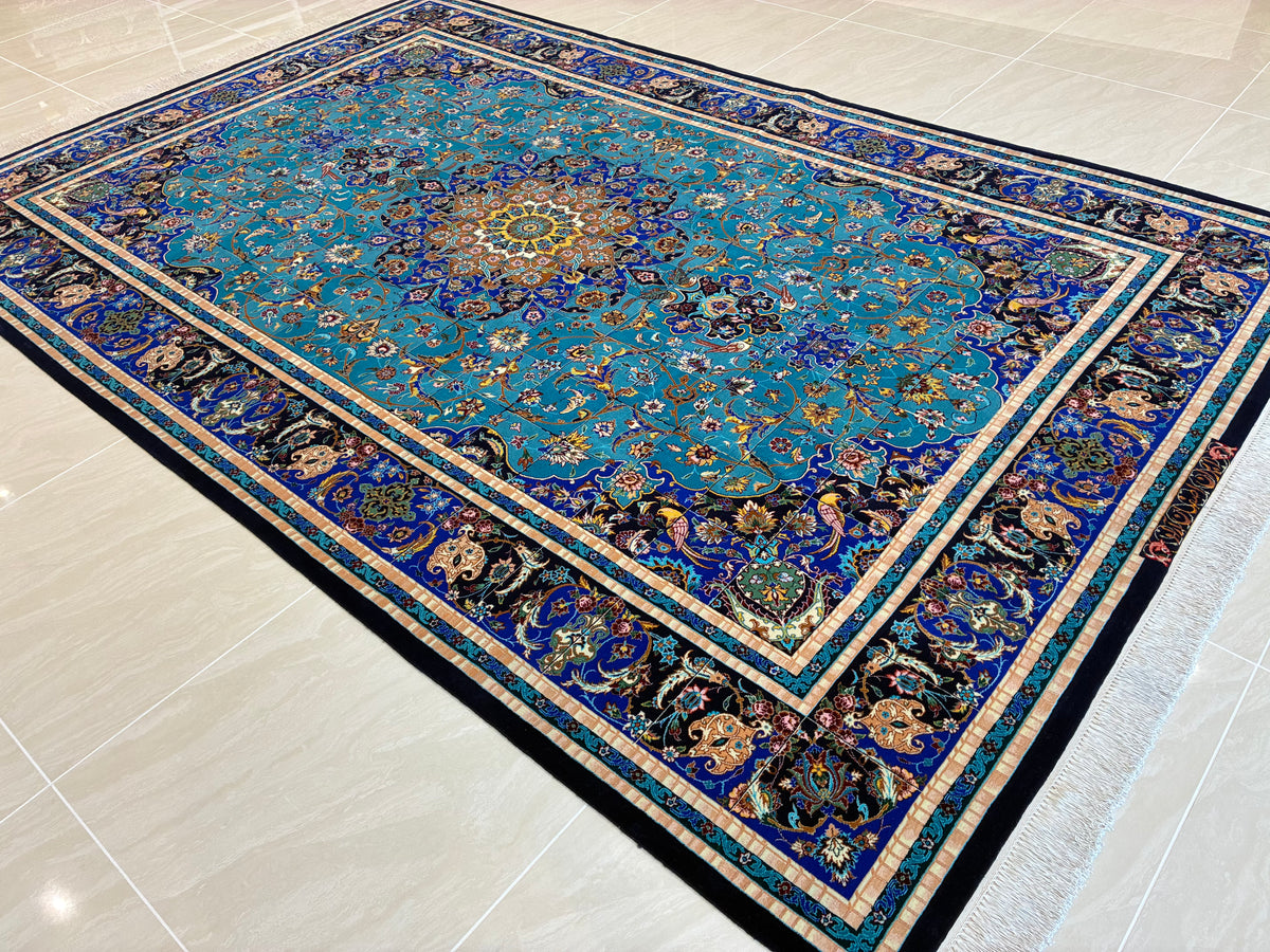 【千葉店】イスファハン アールデ工房 307cm x 206cm PS12638