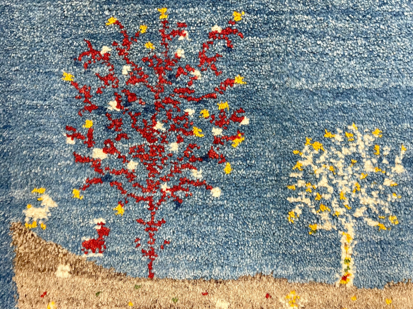 【オンライン限定】ギャッベ 90cm x 63cm BT9304