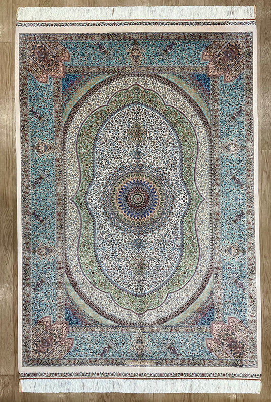 ペルシャンシルク 200cm x 135cm PS4946