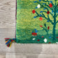 【福岡店】ギャッベ 42cm x 39cm Z3034