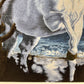 【額装】タブリーズ （白馬）アーリナサブ工房 89cm x 68cm NT8782