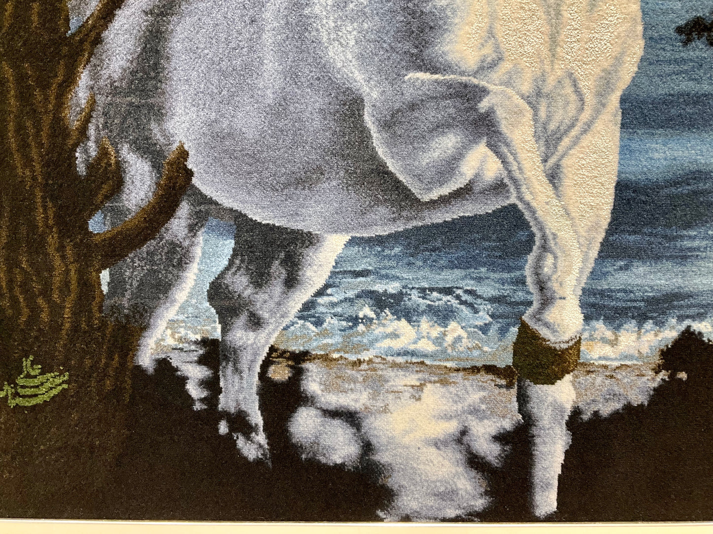 【額装】タブリーズ （白馬）アーリナサブ工房 89cm x 68cm NT8782