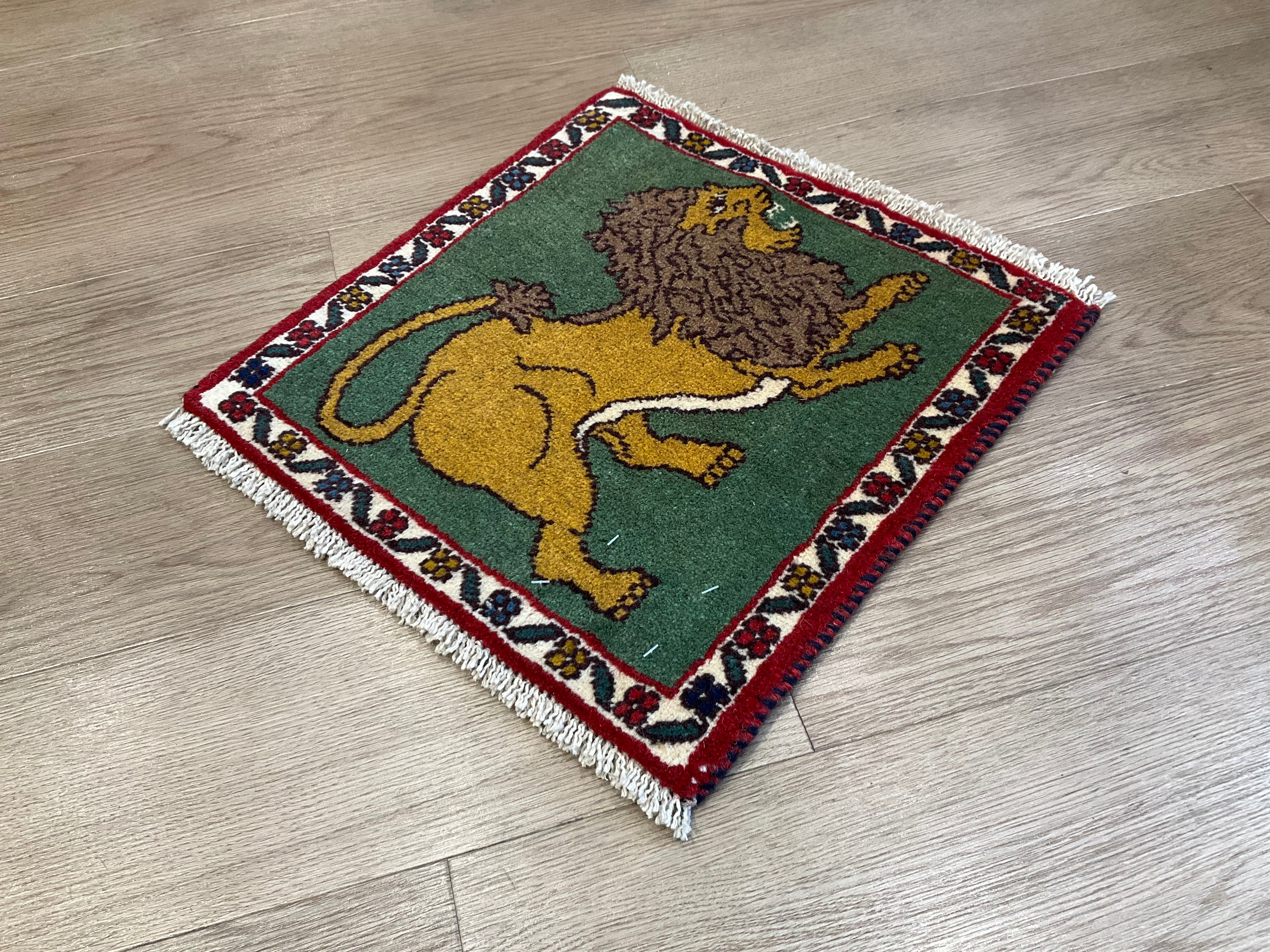 ヤラメ 41cm x 40cm PS12058 – ペルシャ絨毯専門店 ペルシャンパトリス