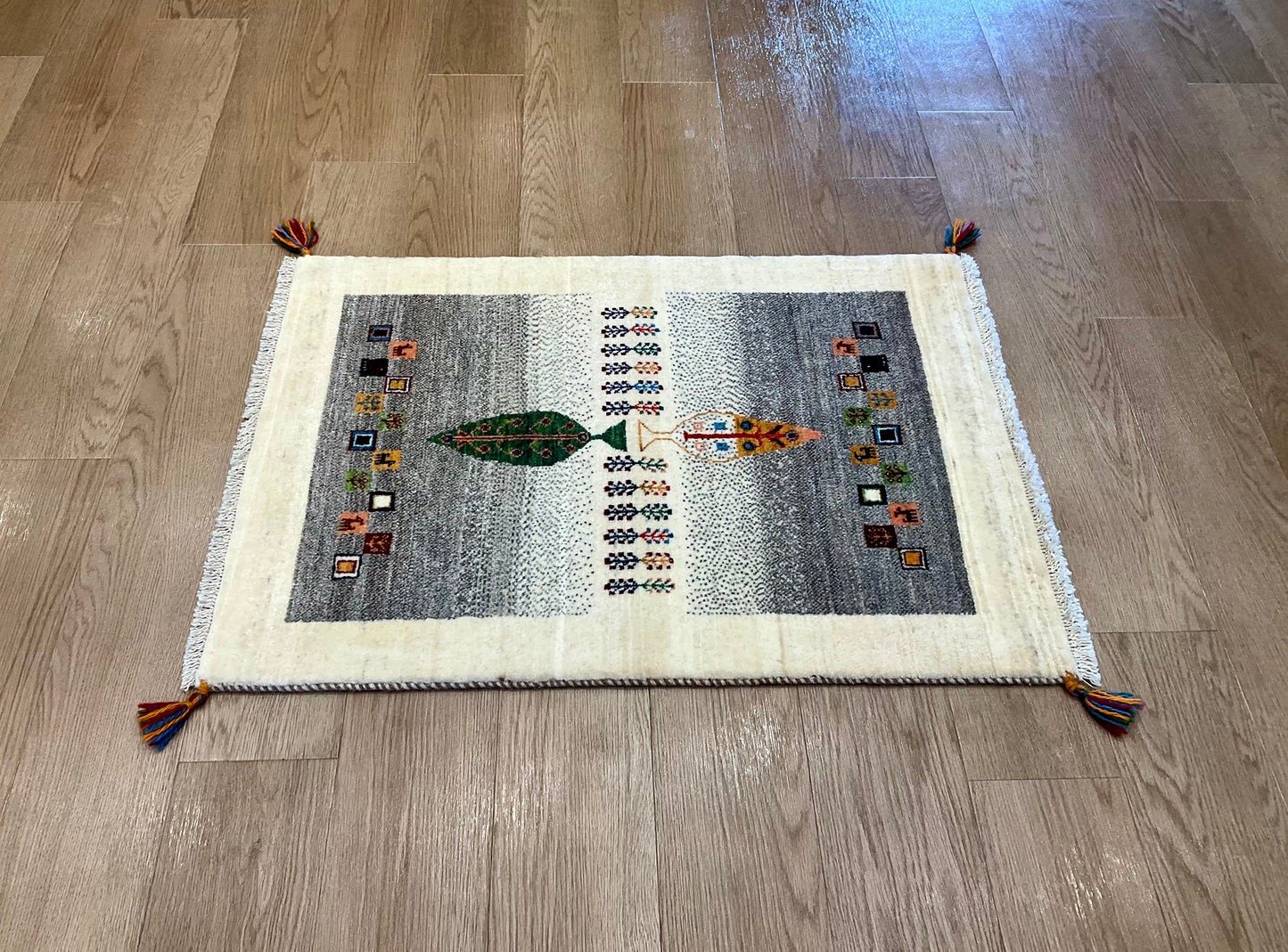 カシュクリギャッベ 90cm x 65cm RJ11401