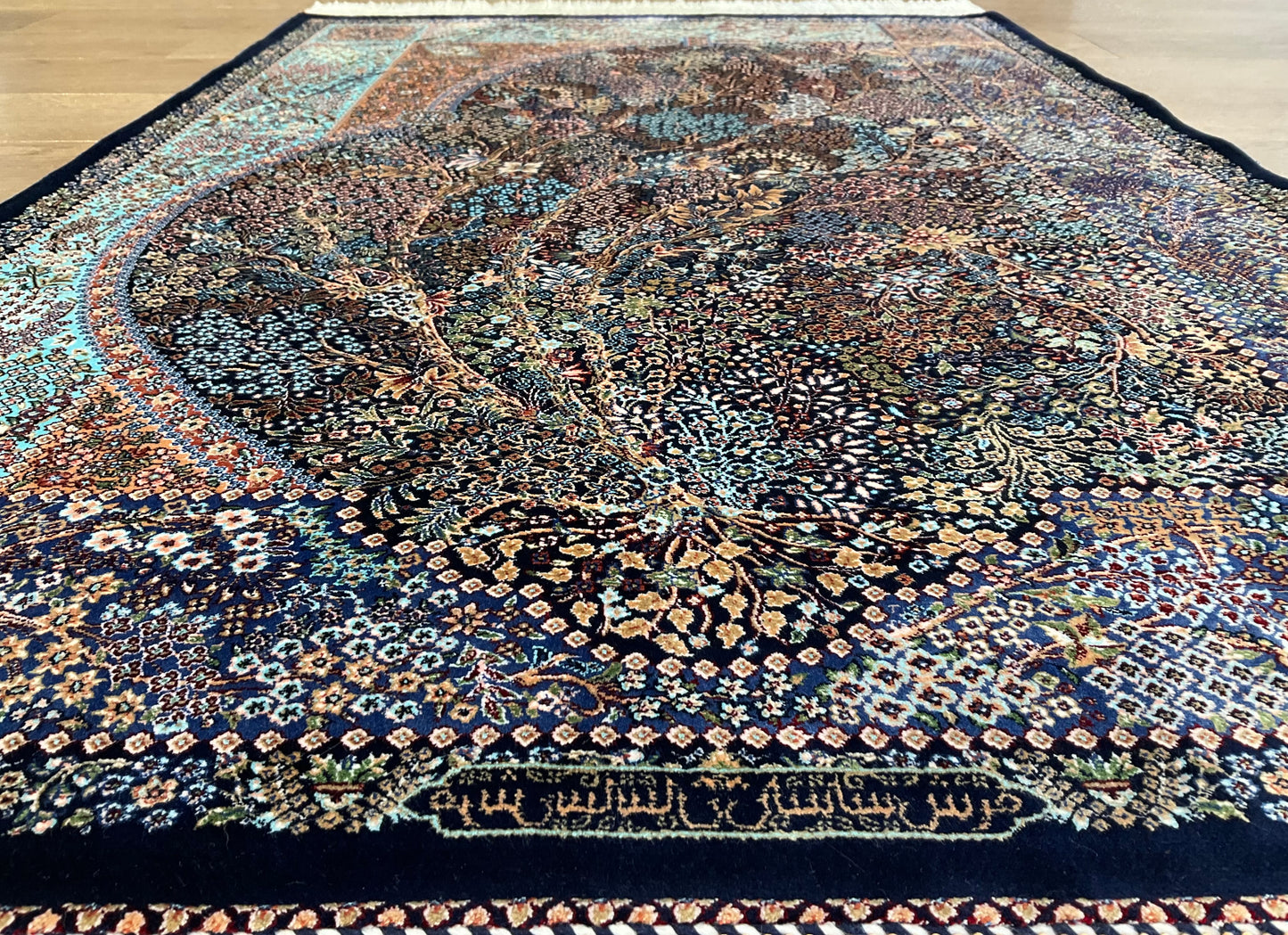 ペルシャンシルク 120cm x 80cm PS9757