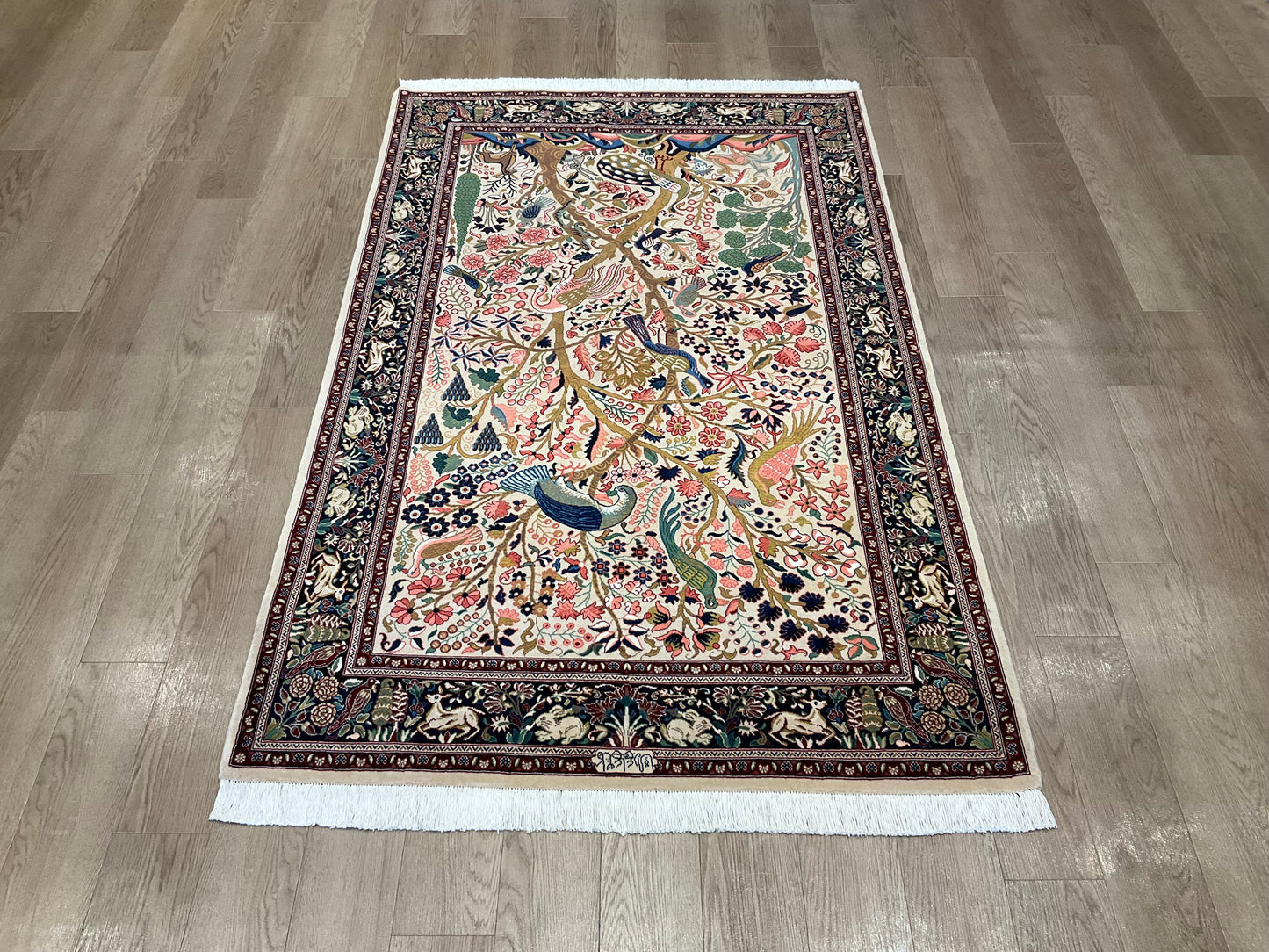 カシャーン(カシャン) 210cm x 134cm PS8633