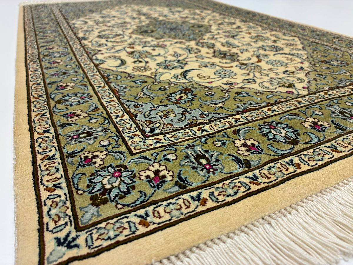 【千葉店】カシャーンシルク ネギン工房 90cm x 60cm PS13766