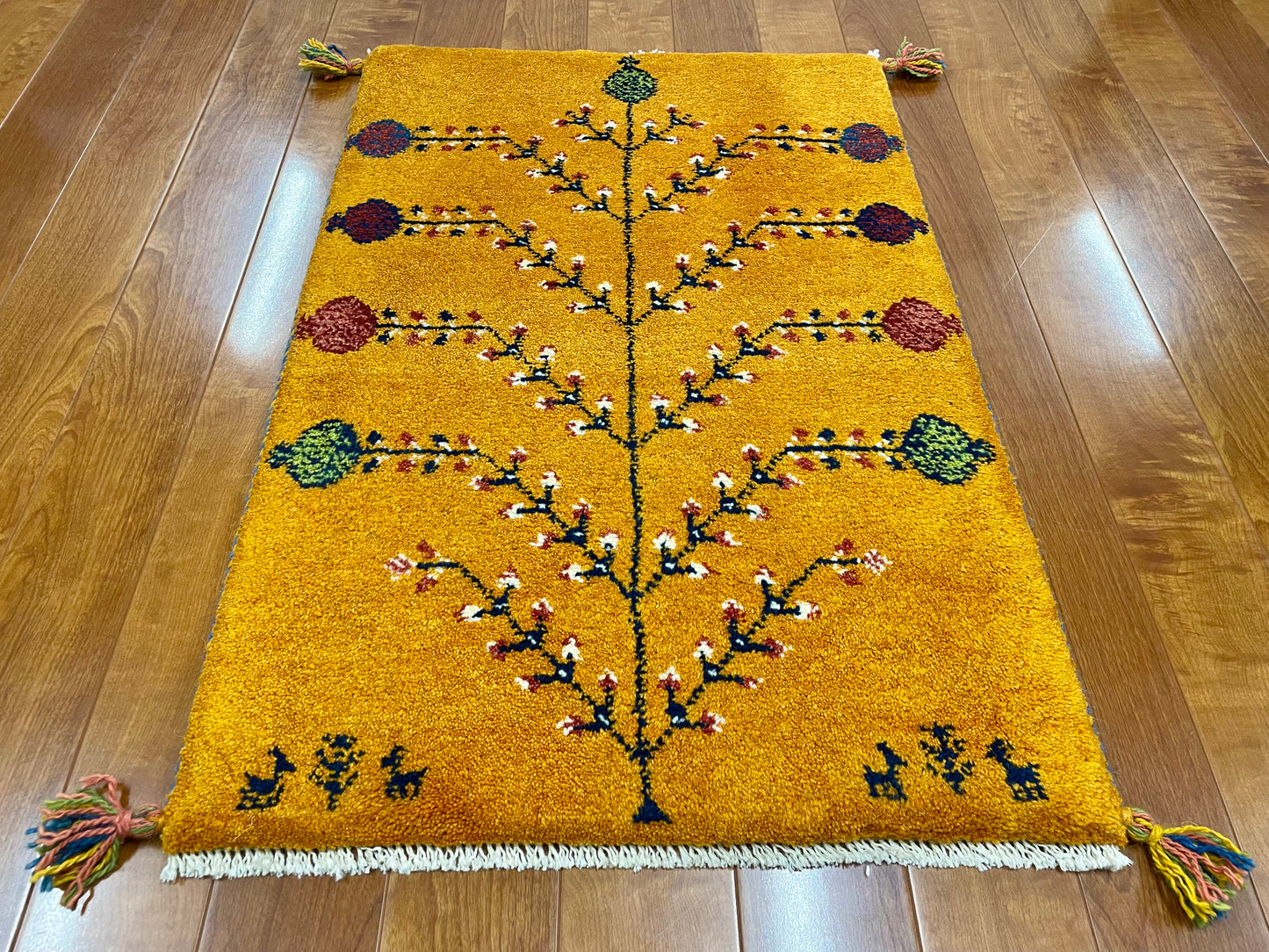 【オンライン限定】ギャッベ 88cm x 58cm RJ6843