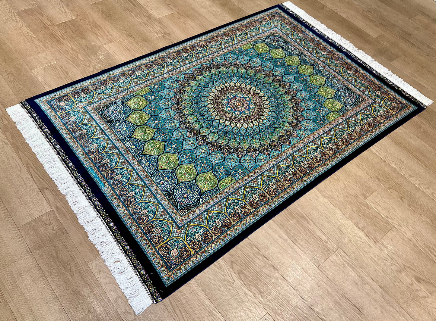 ペルシャンシルク 200cm x 135cm PS11908