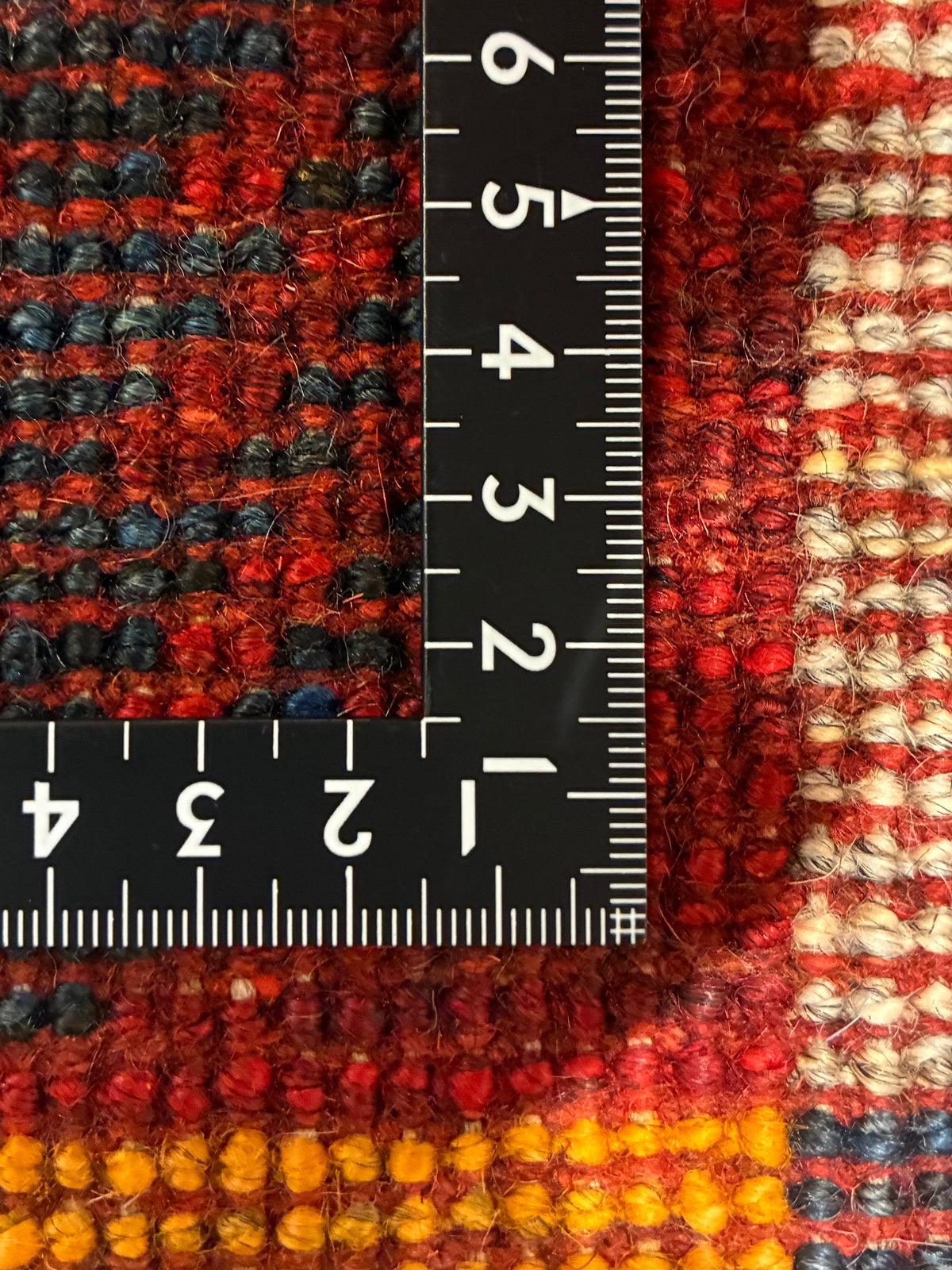 【千葉店】ギャッベ 45cm x 37cm Z3380