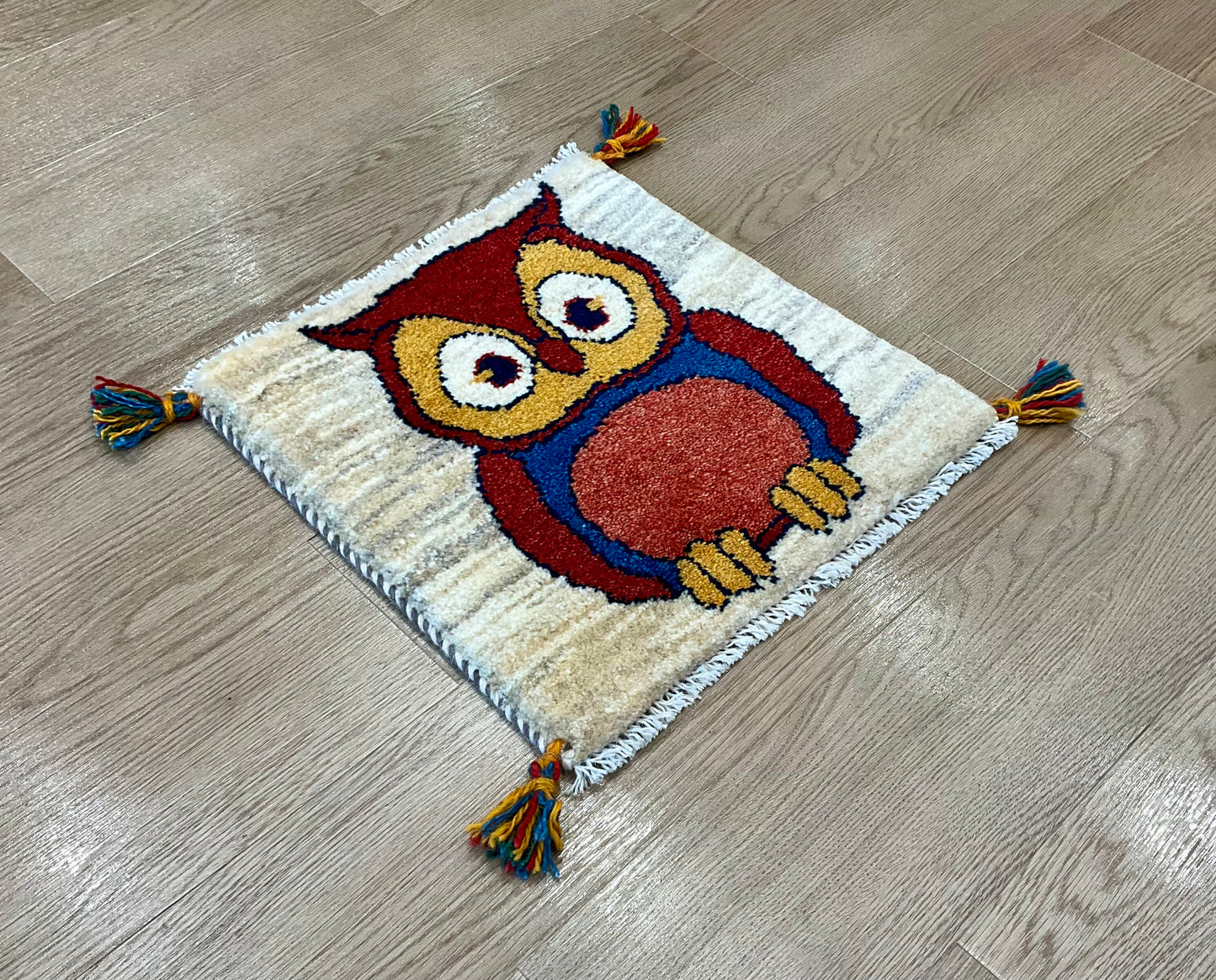 ギャッベ 41cm x 41cm T4851
