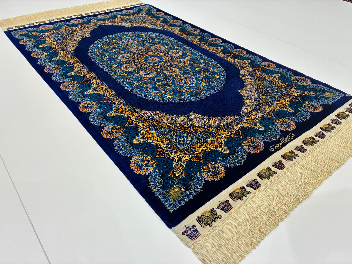 【千葉店】クム ジェッディ工房 125cm x 81cm PS13472