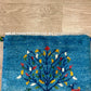 【福岡店】ギャッベ 41cm x 39cm Z3534