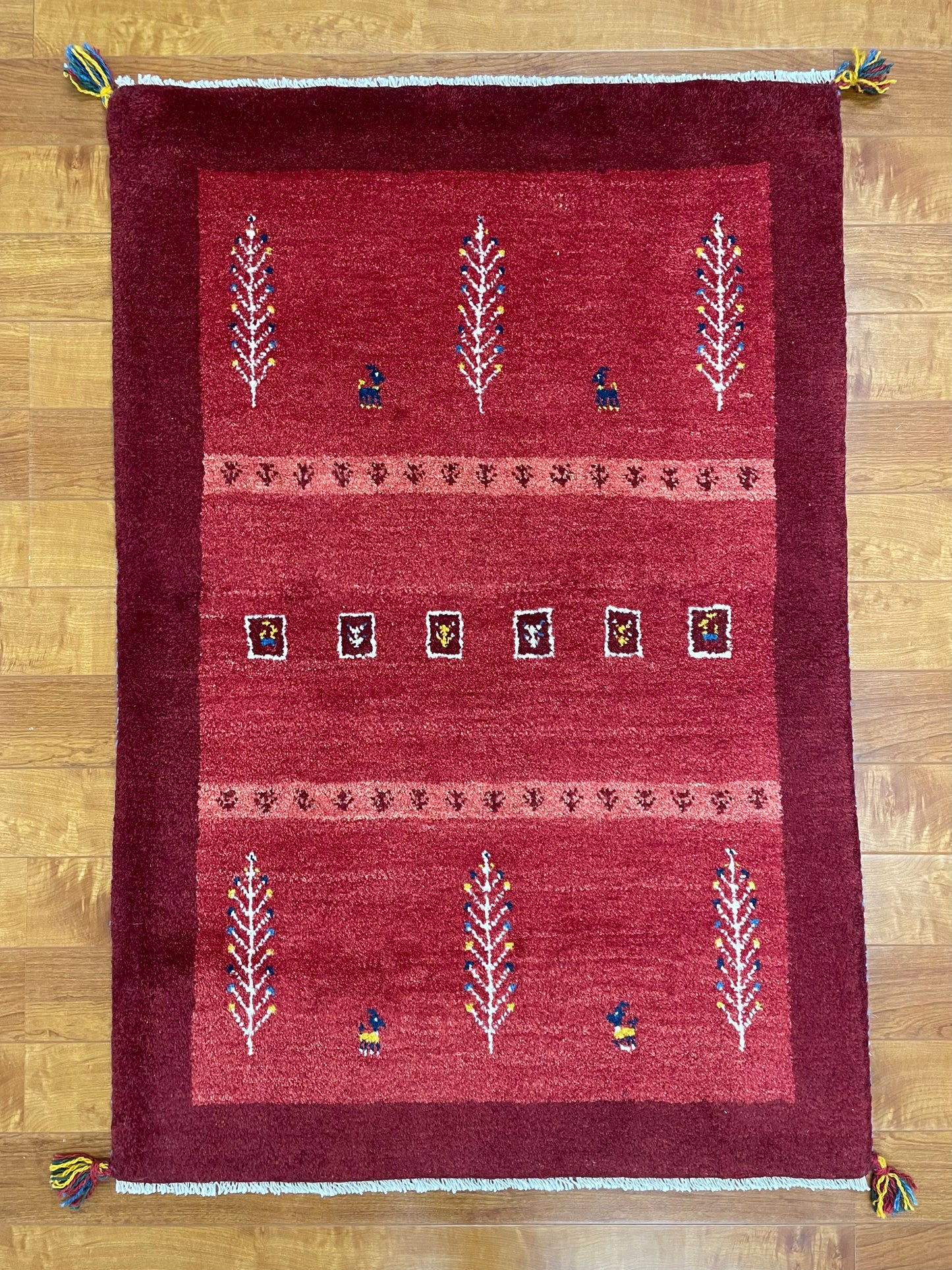 【オンライン限定】ギャッベ 123cm x 85cm RJ12773