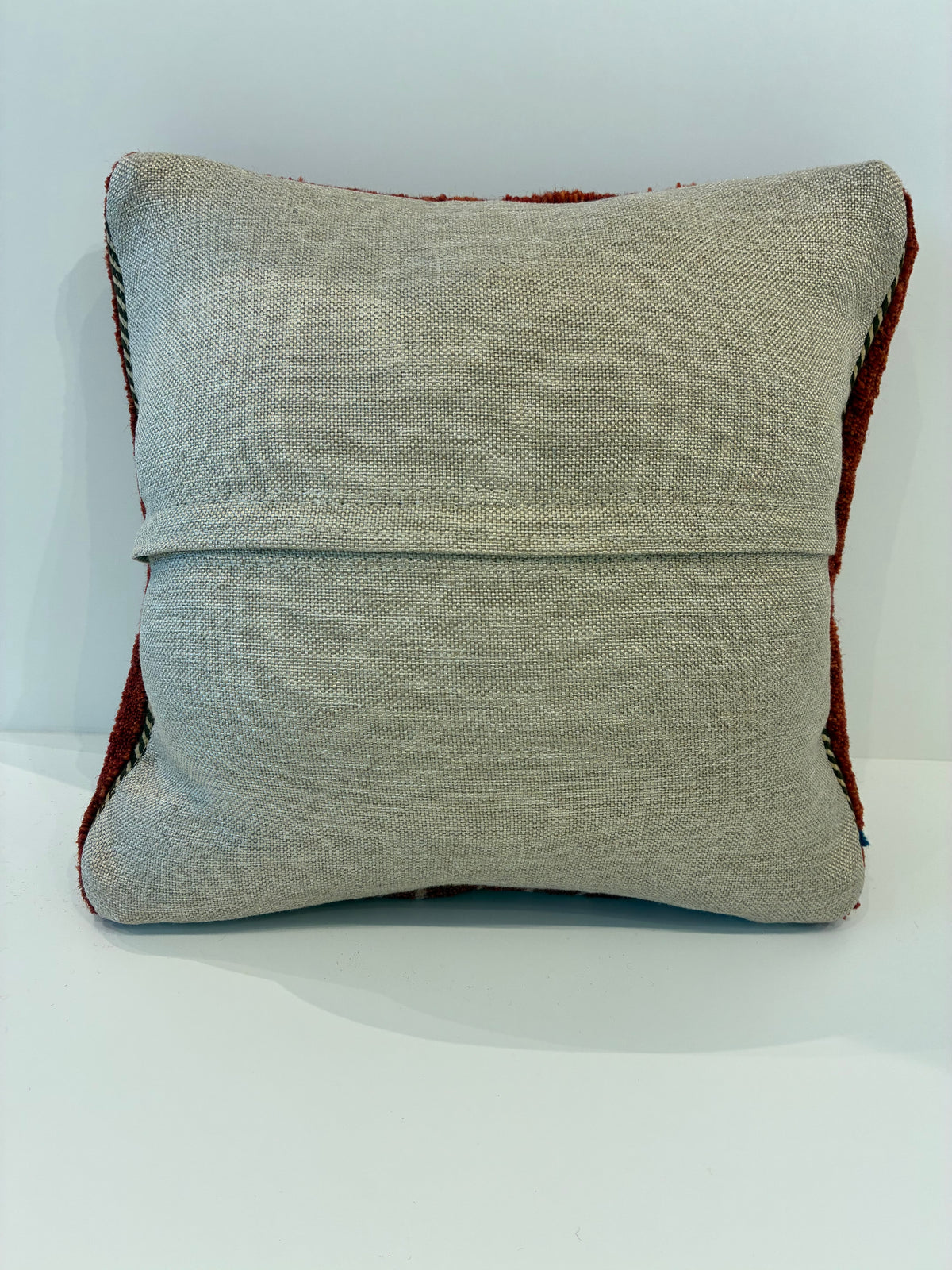 【千葉店】ギャッベクッション 48cm x 51cm Z2869