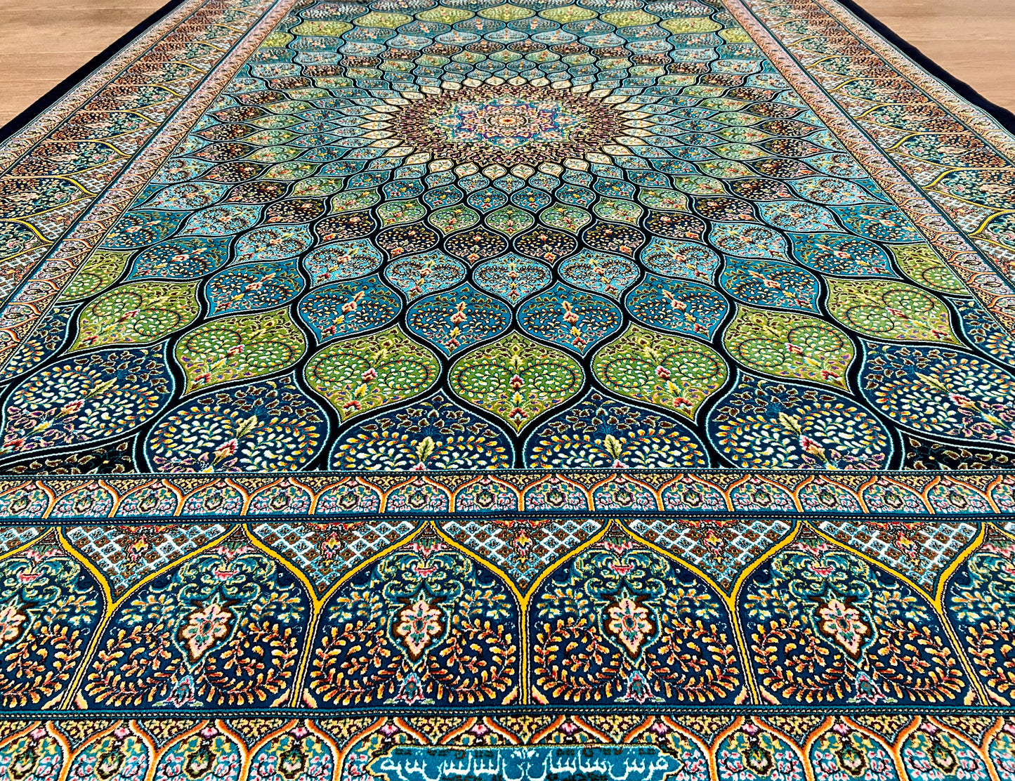 ペルシャンシルク 200cm x 135cm PS11908