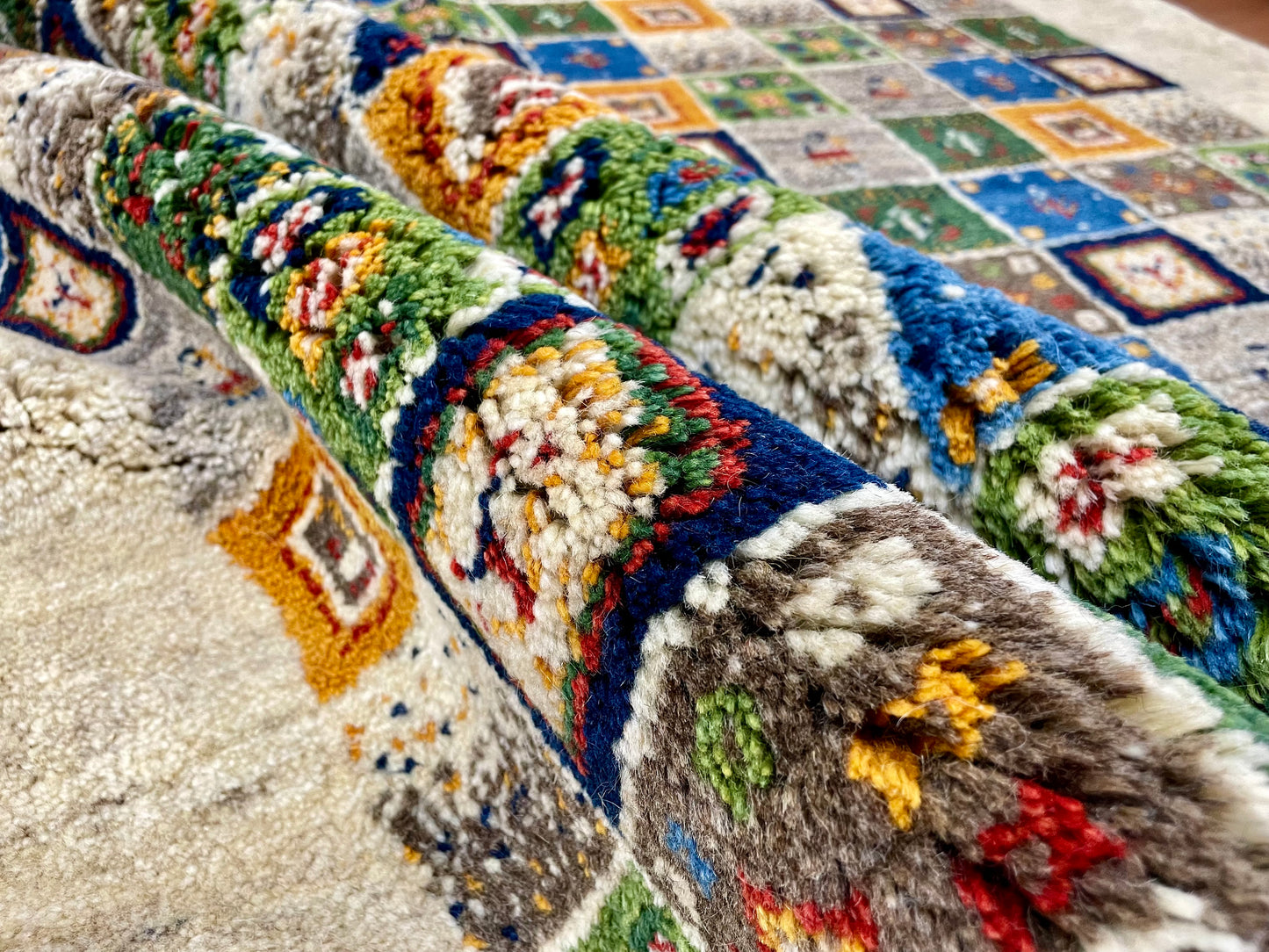 【オンライン限定】ギャッベ  193cm x 148cm RD12318