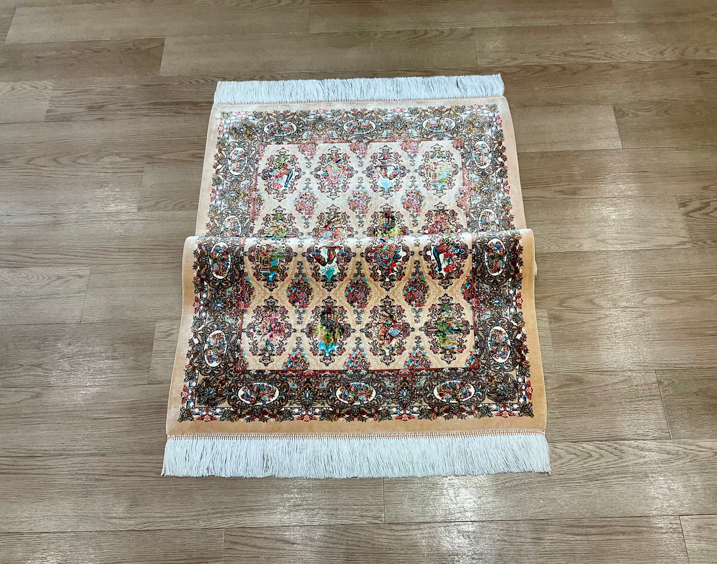 ペルシャンシルク 120cm x 80cm PS10444