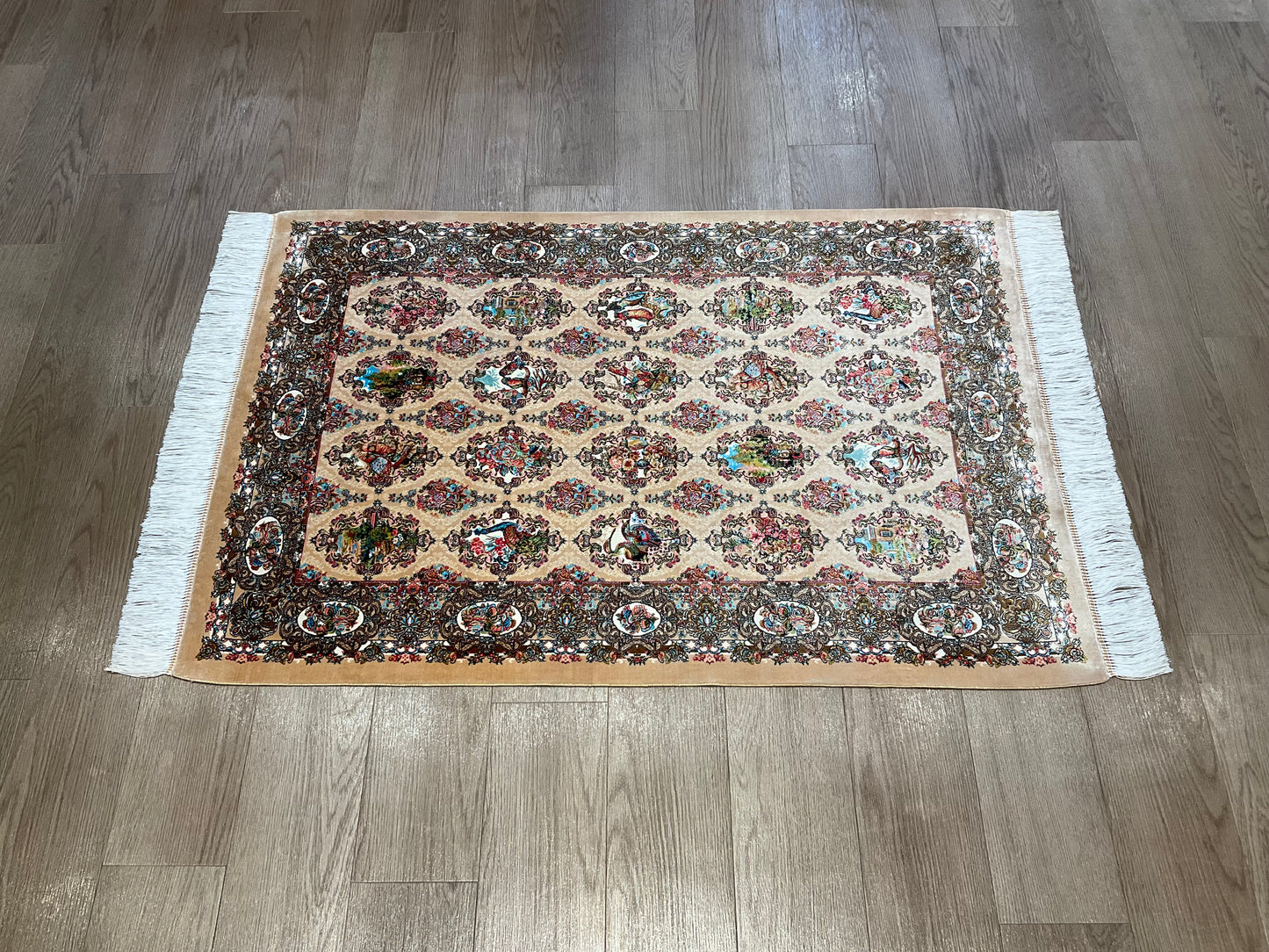 ペルシャンシルク 120cm x 80cm PS10444