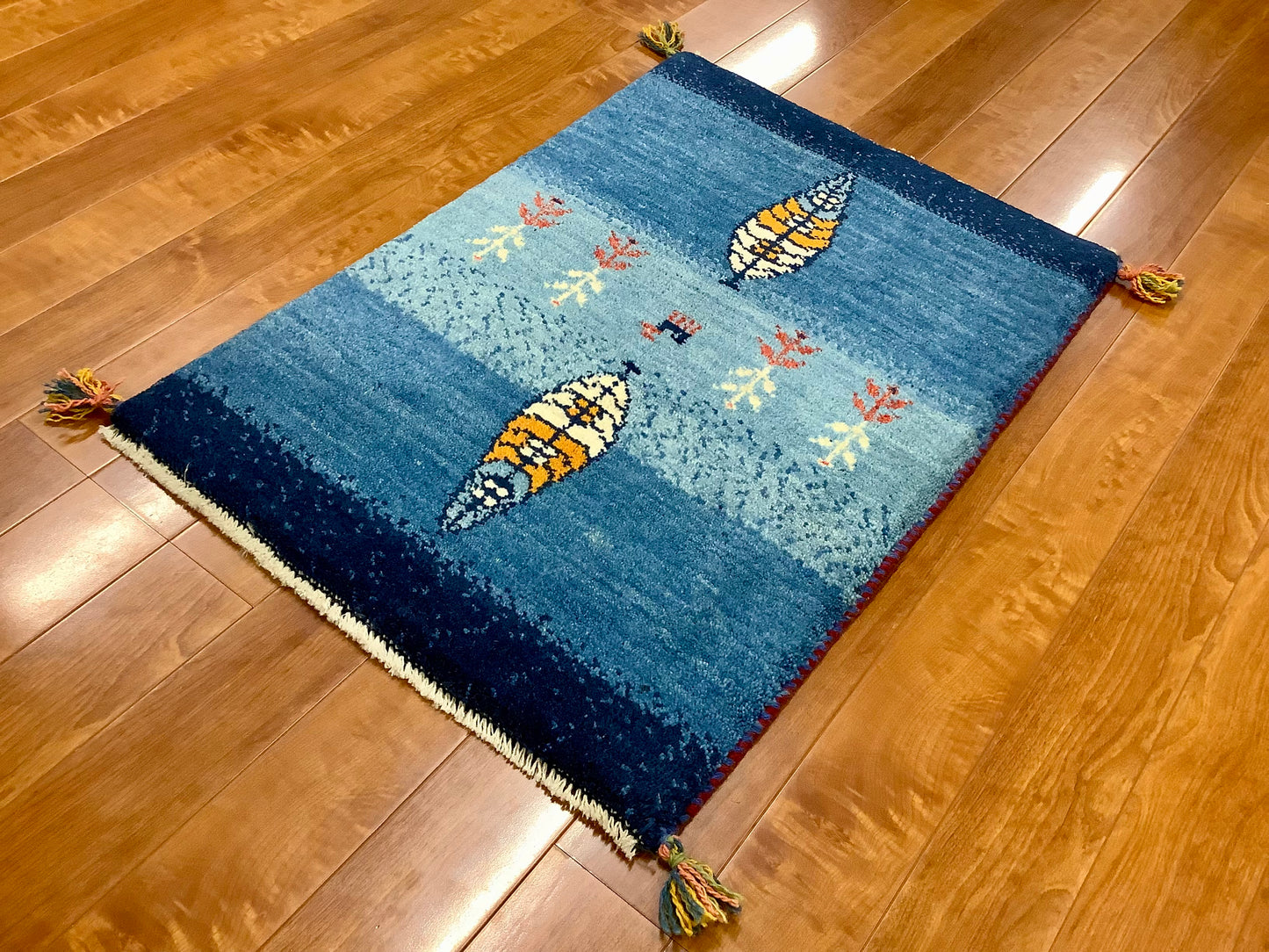 【オンライン限定】ギャッベ 87cm x 60cm RJ6803