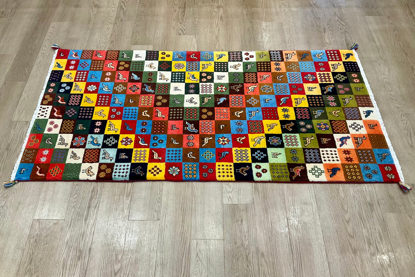 カシュクリギャッベ  200cm x 100cm NT17262