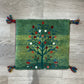 【福岡店】ギャッベ 42cm x 39cm Z3034