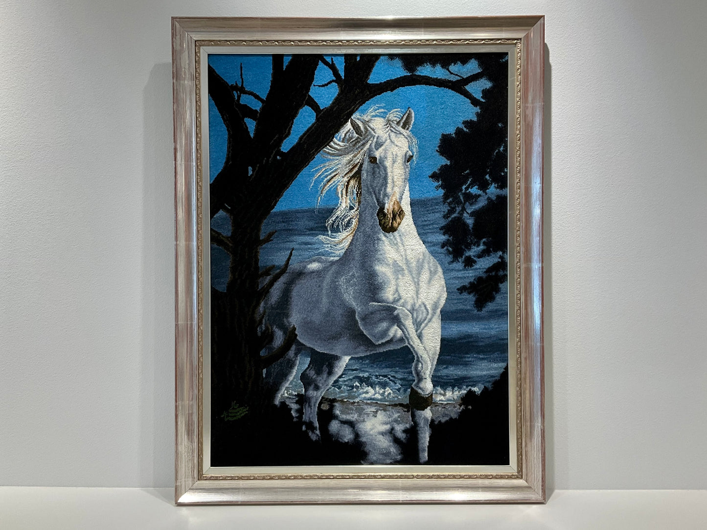 【額装】タブリーズ （白馬）アーリナサブ工房 89cm x 68cm NT8782