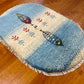 【オンライン限定】ギャッベ 90cm x 62cm (楕円形) RJ12471