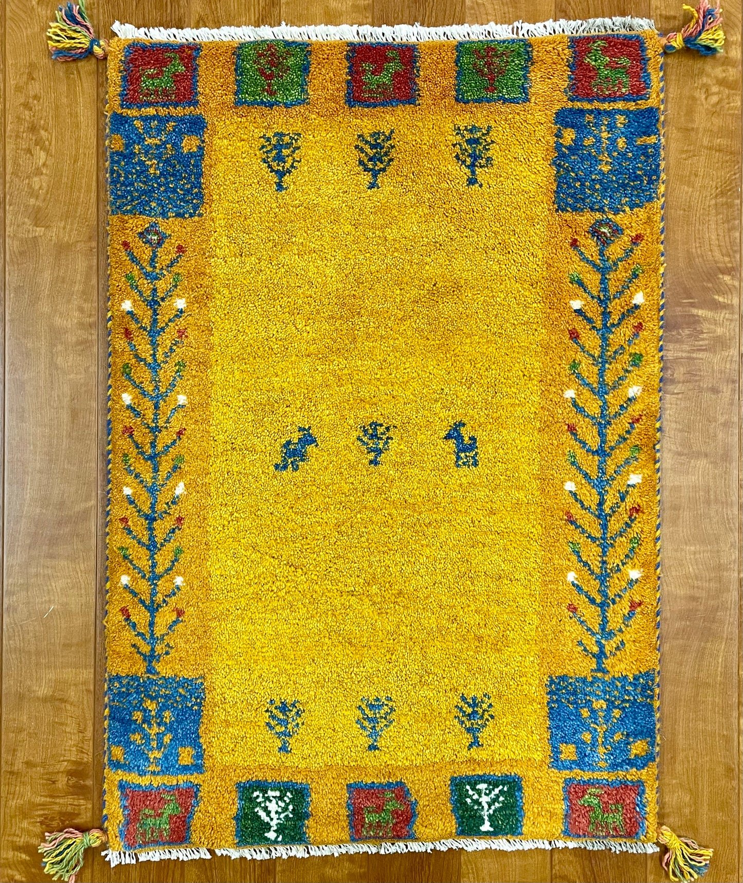 【オンライン限定】ギャッベ 90cm x 60cm RJ8093