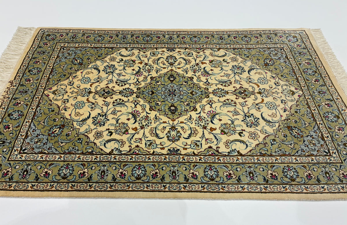【千葉店】カシャーンシルク ネギン工房 90cm x 60cm PS13766