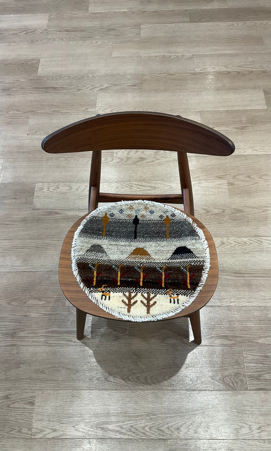 ギャッベ アマレバフト 43cm x 40cm AJ27577