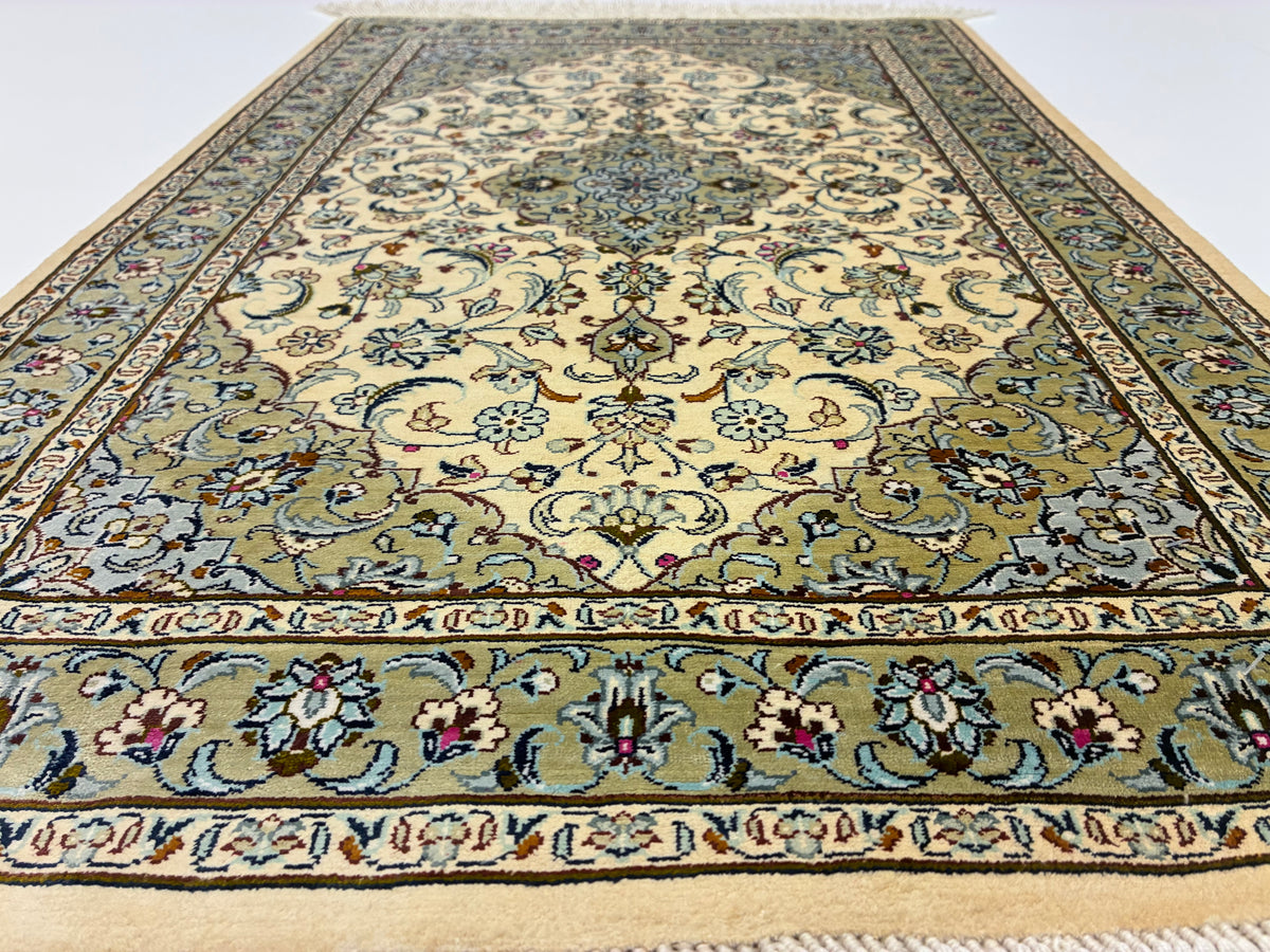 【千葉店】カシャーンシルク ネギン工房 90cm x 60cm PS13766