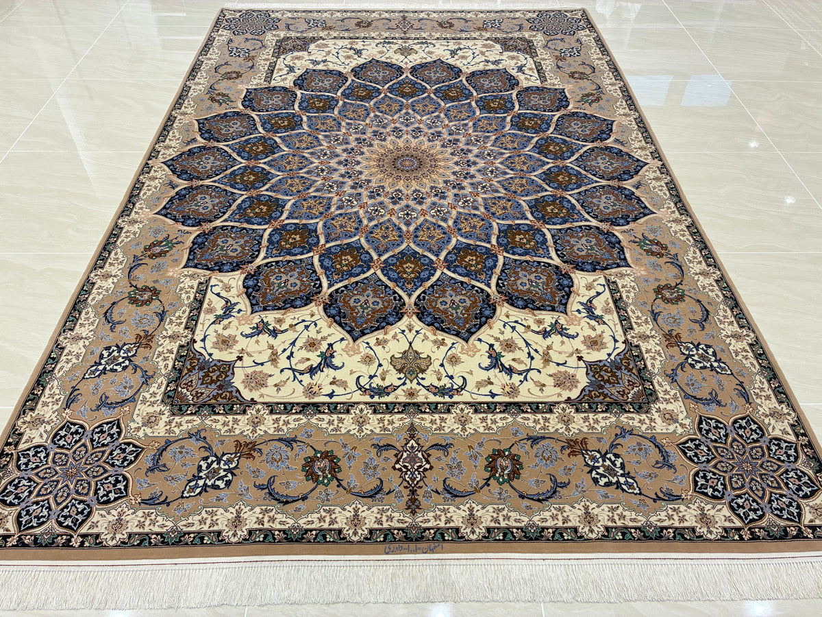 【千葉店】イスファハン ダバリ工房 305cm x 202cm PS12452
