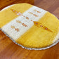 【オンライン限定】ギャッベ 87cm x 62cm (楕円形) RJ12349
