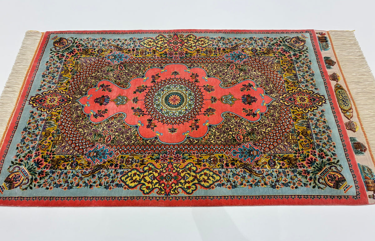 【千葉店】クム ジャムシディ工房 91cm x 61cm PS12955