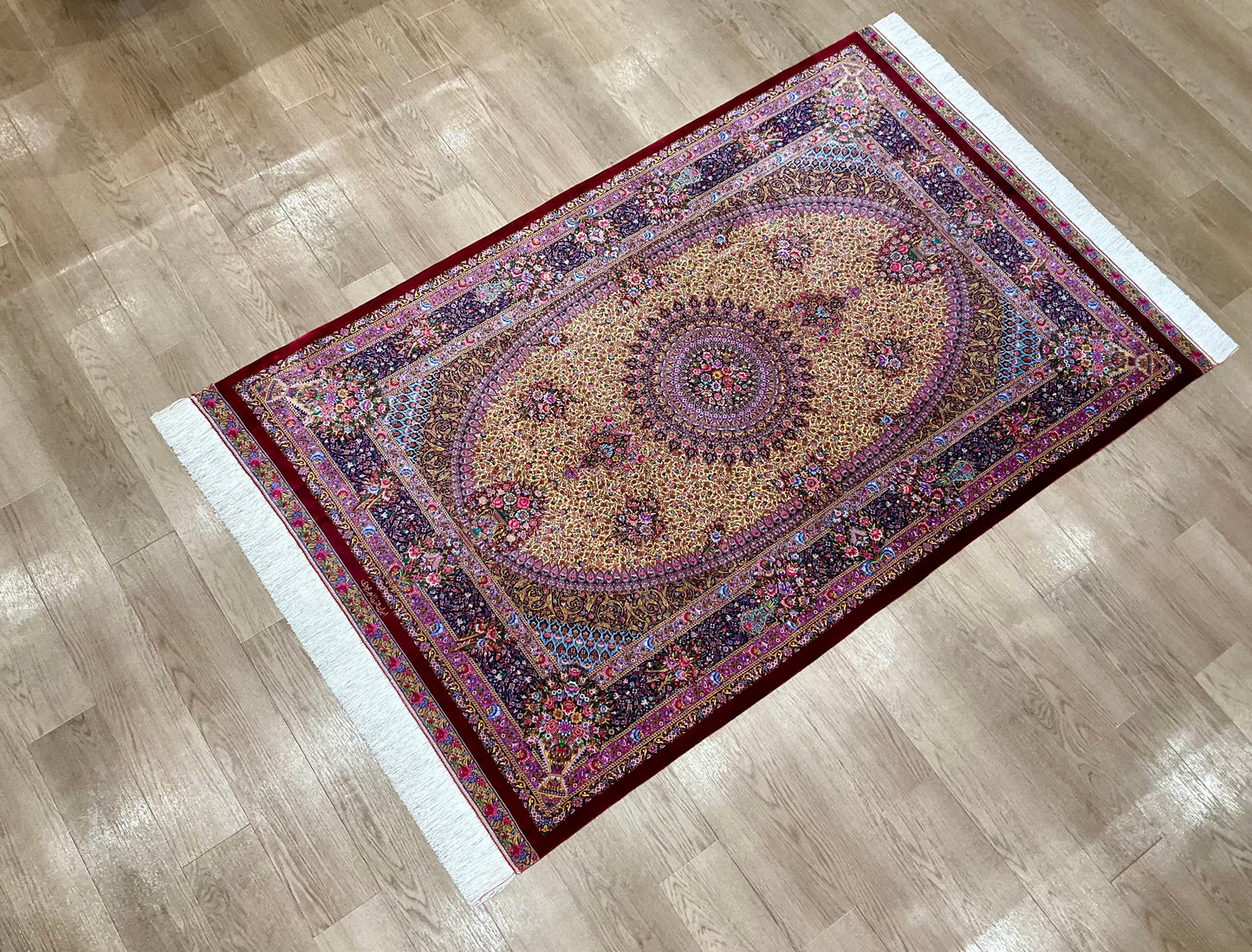クム モハンマディ工房 207cm x 135cm NT15027