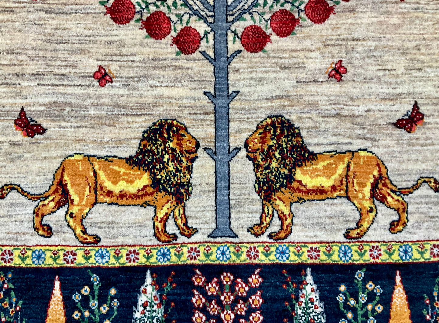 カシュクリギャッベ  200cm x 152cm RJ16073