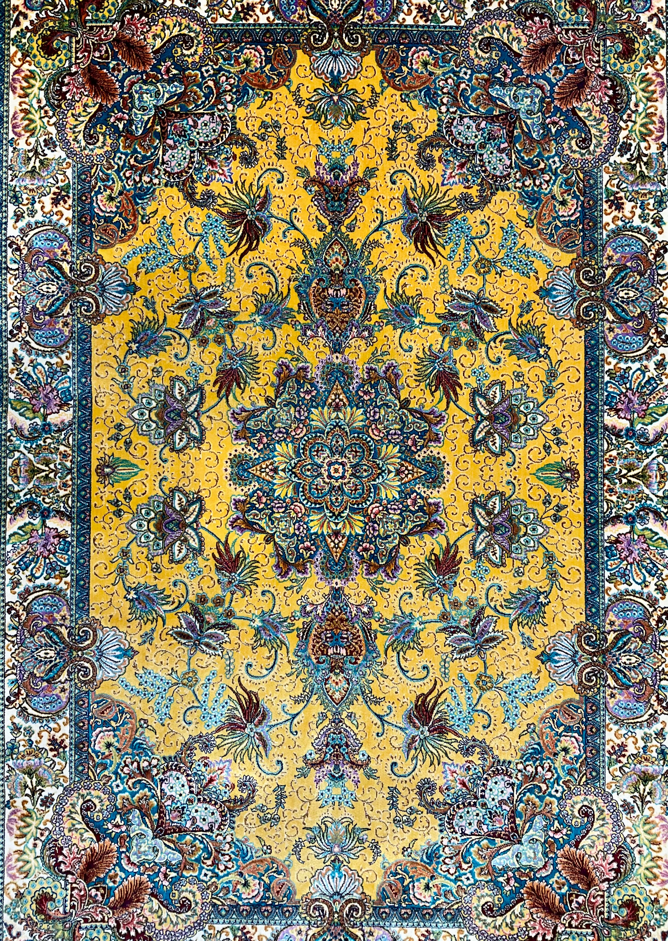 ペルシャンシルク 120cm x 80cm PS10435 – ペルシャ絨毯専門店