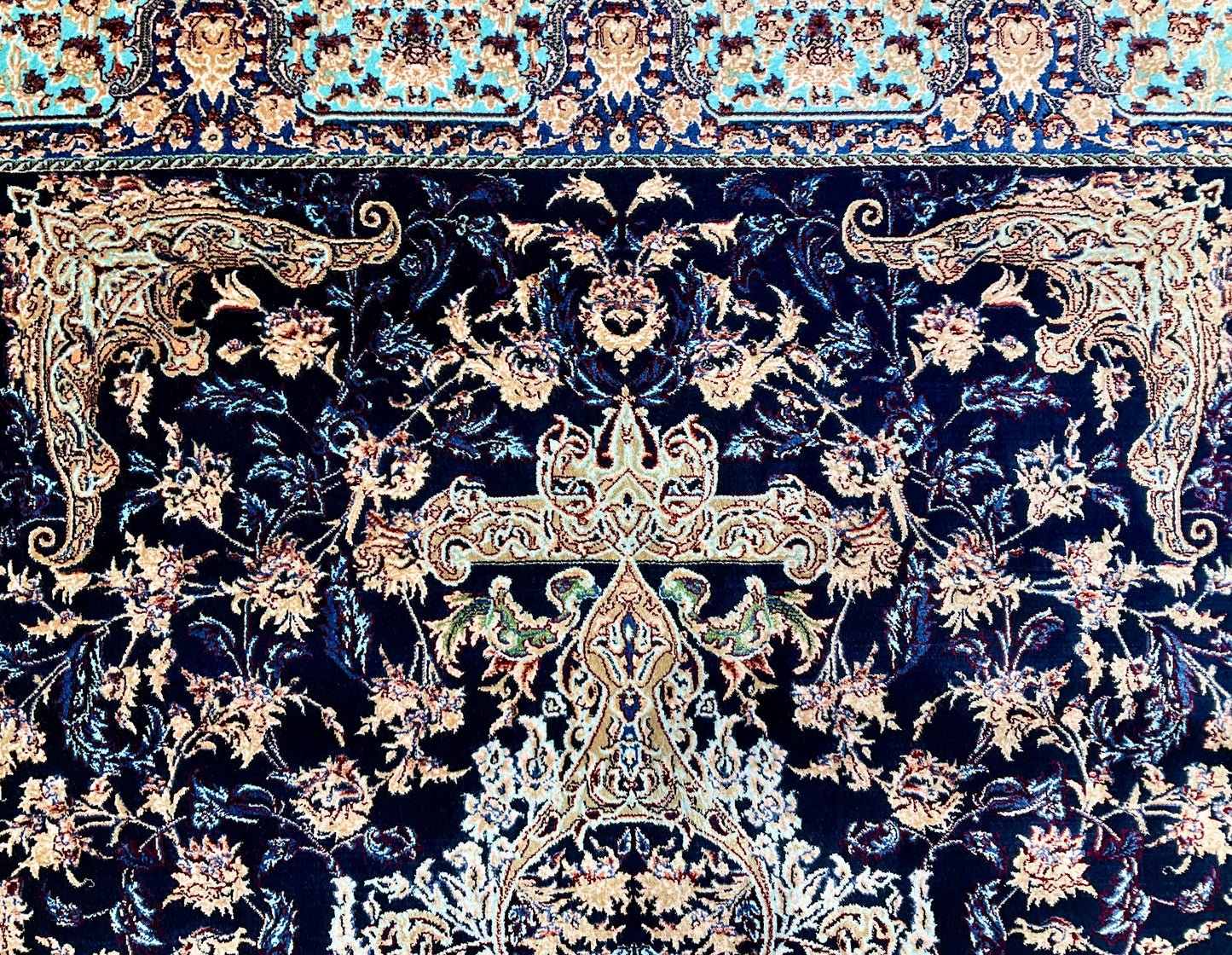 ペルシャンシルク 120cm x 80cm PS9759