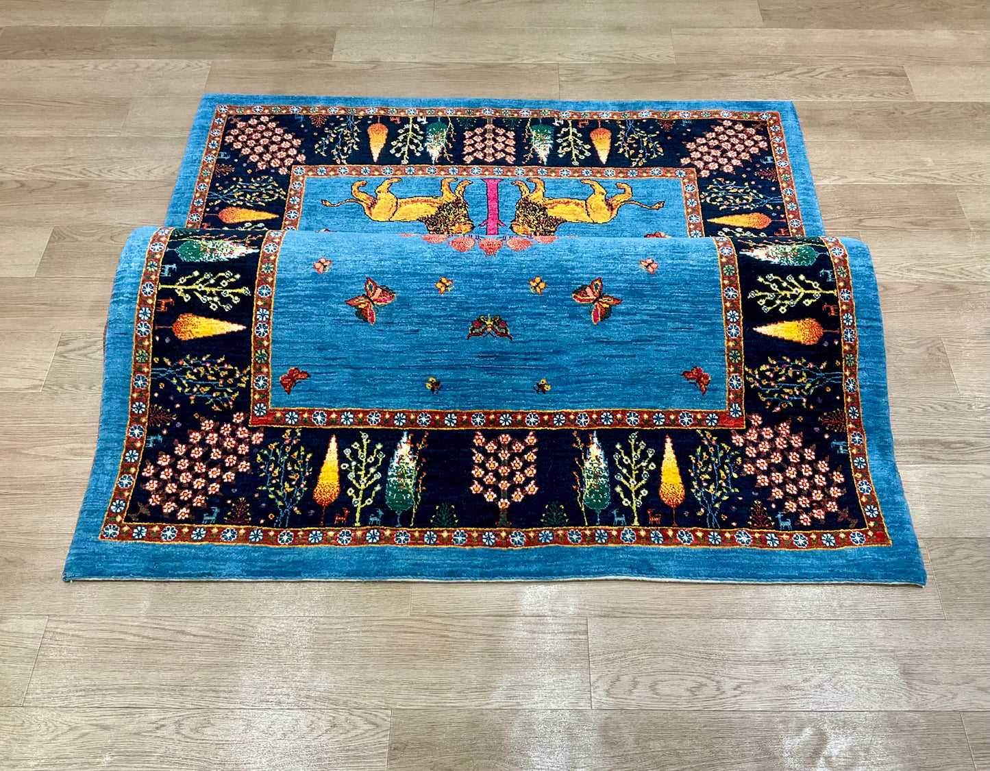 カシュクリギャッベ  210cm x 150cm RJ15633