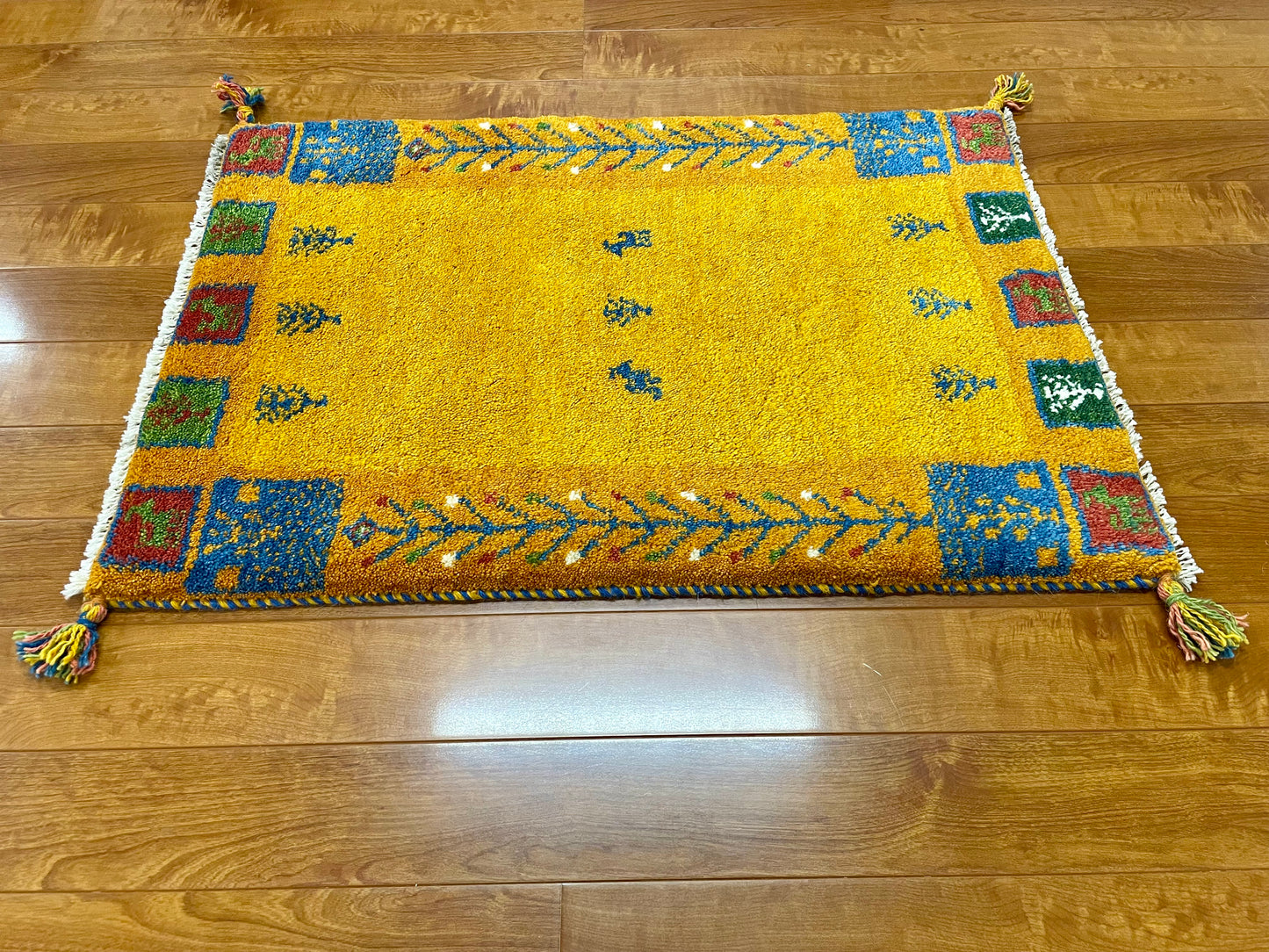 【オンライン限定】ギャッベ 90cm x 60cm RJ8093
