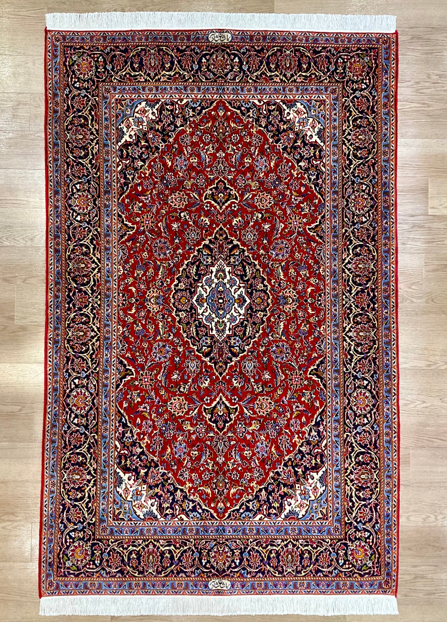 カシャーン (カシャン) シャドサー工房 220cm x 140cm PS2660