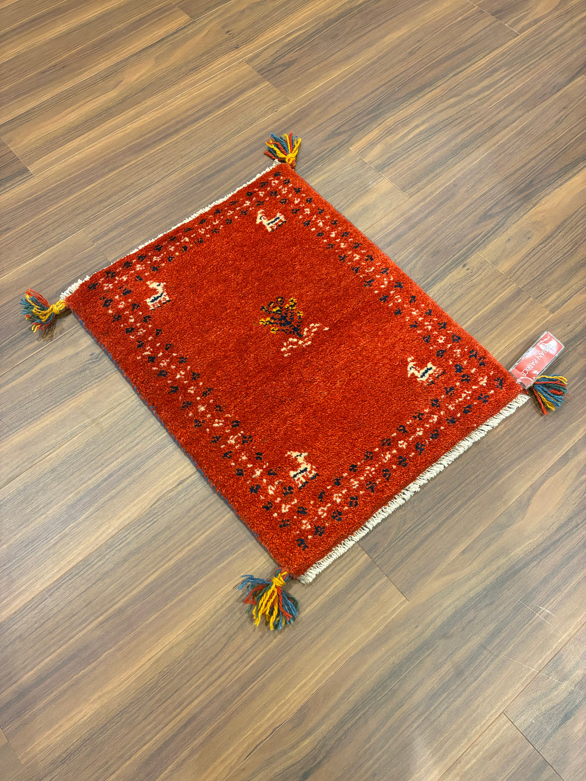 【千葉店】ギャッベ 54cm x 43cm NN19537