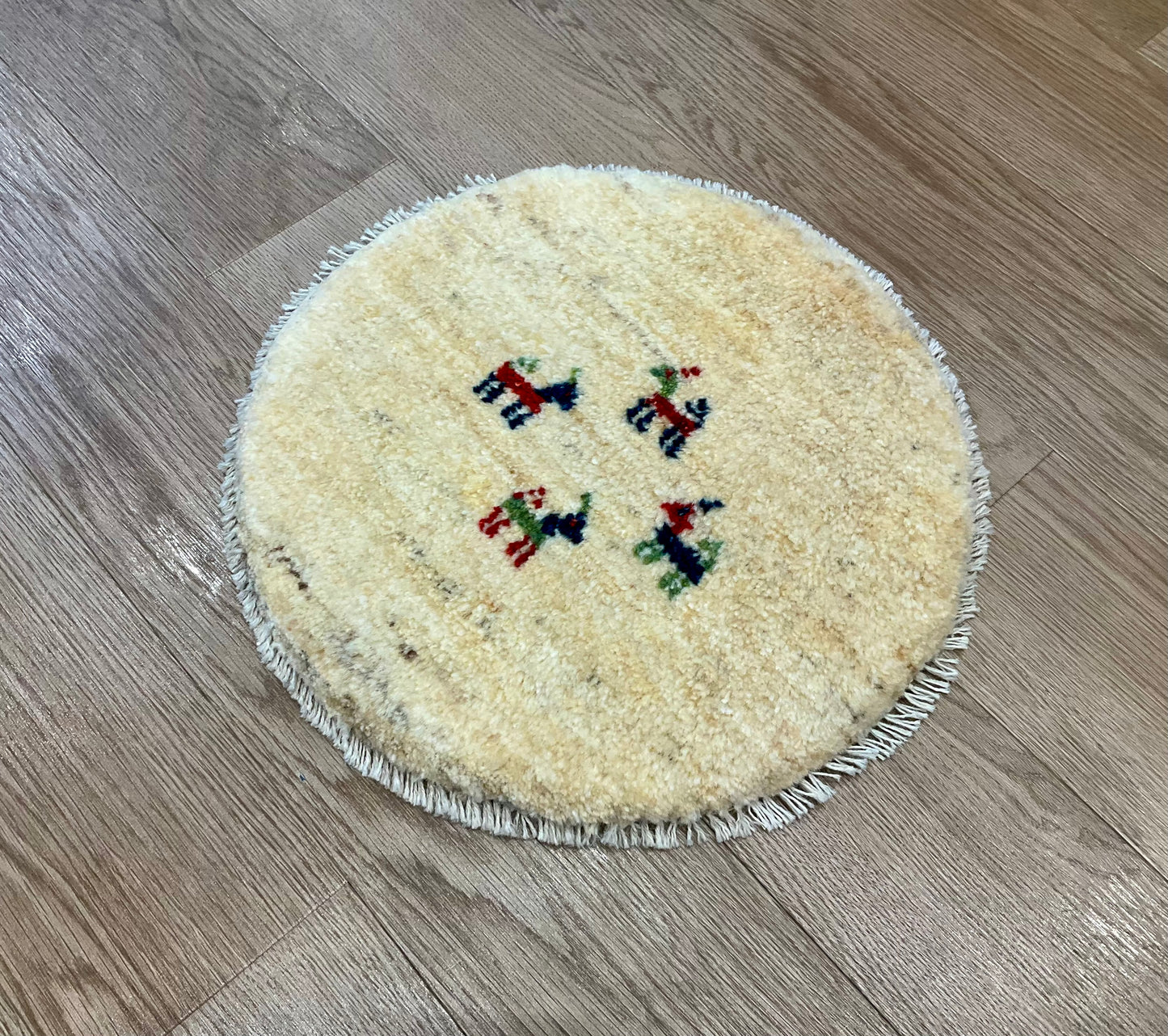 ギャッベ 42cm x 42cm T132