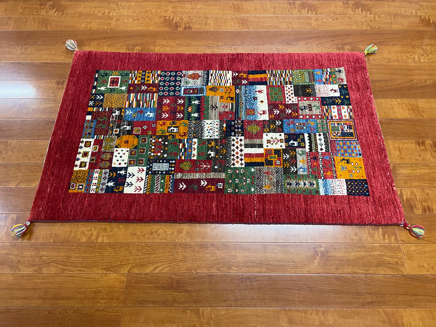 【オンライン限定】カシュクリギャッベ 130cm x 80cm BT5144