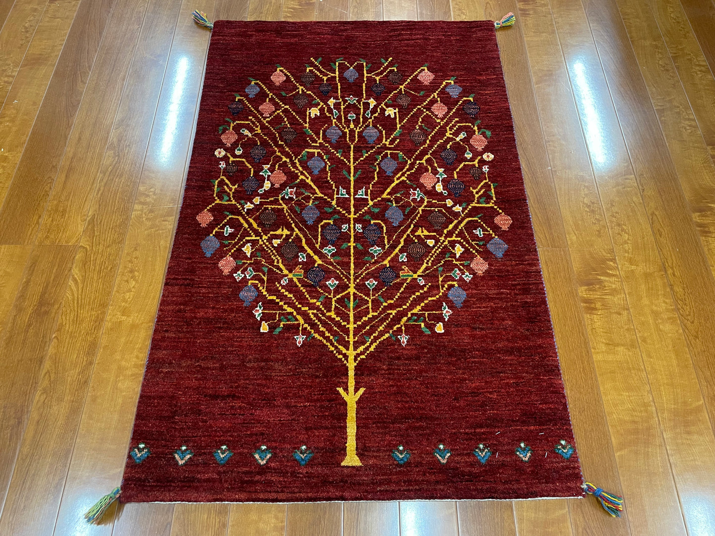 【オンライン限定】カシュクリギャッベ 133cm x 85cm RJ14830