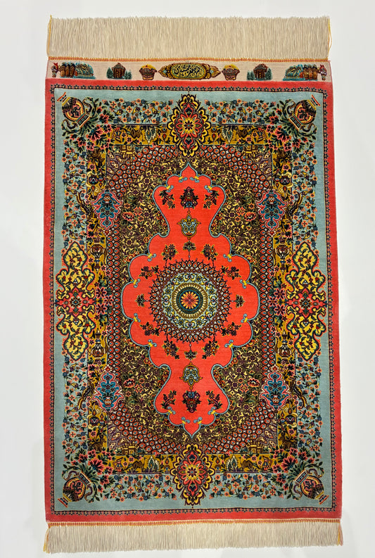 【千葉店】クム ジャムシディ工房 91cm x 61cm PS12955
